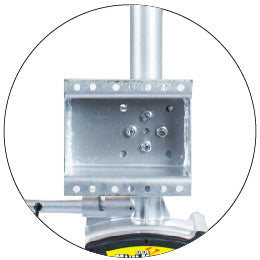 מובר חשמלי לקרוואן ונגרר מיני מובר חשמלי 12V מתאים לנגרר כושר משיכה 2722 ק"ג כושר העמסה 498 ק"ג ™NOVAWINCH