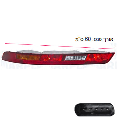 פנס אחורי שמאלי MAGNETTI MARELLI לאאודי Q3 2011-2018