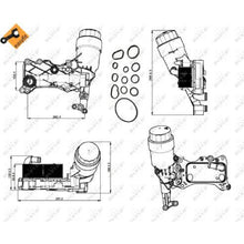 Load image into Gallery viewer, מצנן NRF למרצדס GLC / מרצדס E-CLASS 2008-2026