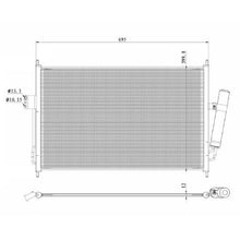 Load image into Gallery viewer, מעבה מזגן NRF לISUZU D-MAX 2021-2022