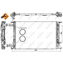 Load image into Gallery viewer, מצנן NRF לאאודי A4 / אאודי A6 2008-2026