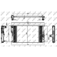 טען תמונה למציג הגלריה, מצנן NRF לב.מ.וו 3-SERIES / ב.מ.וו 1-SERIES 2011-2026