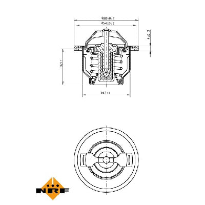 תרמוסטט NRF לשברולט CAPTIVA / שברולט MALIBU 1999-2026