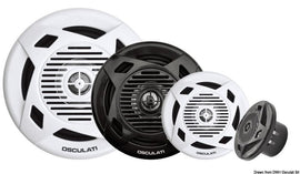 זוג רמקולים ימיים 6.5״ הספק 2X60W צבע לבן דגם 29.741.07 תוצרת Osculati