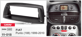 פנל התקנה 1 DIN לפיאט PUNTO 1999–2004