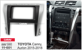 פנל התקנה 2 DIN לטויוטה CAMRY 2015+
