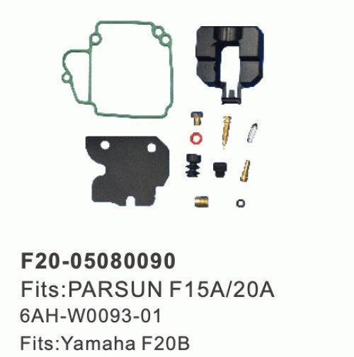 קיט תיקון לקרבורטור למנוע 20 כ"ס דגם PARSUN – F20-05080090
