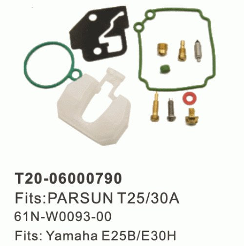 קיט תיקון לקרבורטור למנוע 30 כ"ס דגם PARSUN – T20-06000790