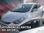 מגן רוח השחלה יונדאי Elantra V / i35 2011-2017 4 חלקים