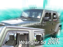 Load image into Gallery viewer, מגן רוח השחלה ג'יפ Wrangler JL IV (rear deflectors included) - OR JK 2