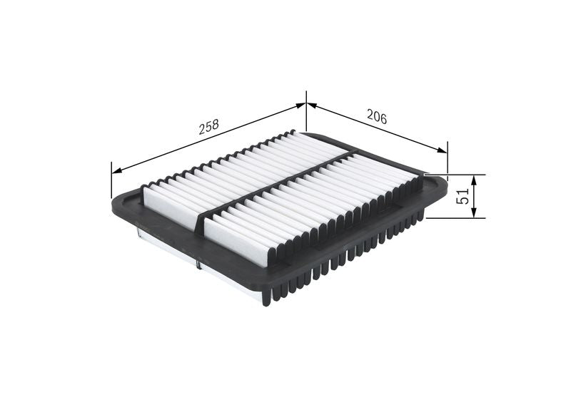 מסנן אוויר OUTLANDER MITSUBISHI 12-15 F 026 400 353