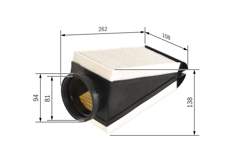 מסנן אוויר CLAS-C W205 2014< F 026 400 497