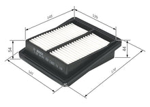 Load image into Gallery viewer, מסנן אוויר הונדה ג'אז 2002-2008 F 026 400 054