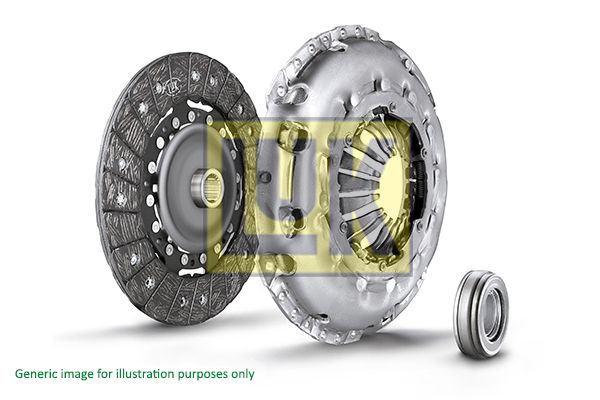 סט מצמד 3 E46 BMW 2000-2006          SAC 623 3001 00