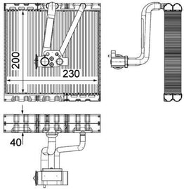 מאדה מזגן VW/VW/AUDI/SEAT 05-15 AE 93 000P