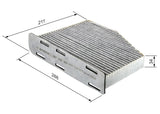 מסנן מזגן פחמי VW/SKODA/SEAT/AUDI 08-15 1 987 432 397