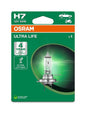 נורה ראשית H7 55W 12V LIFE ULTRA בליסטר 64210ULT-1BL