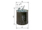 מסנן סולר מרצדס A160 W169 2004-2012 F 026 402 065