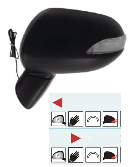 מראה צד ימני null להונדה JAZZ 2005-2008