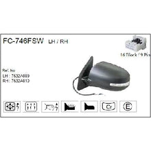 Load image into Gallery viewer, מראה צד null למיצובישי OUTLANDER / מיצובישי ASX 2008-2026