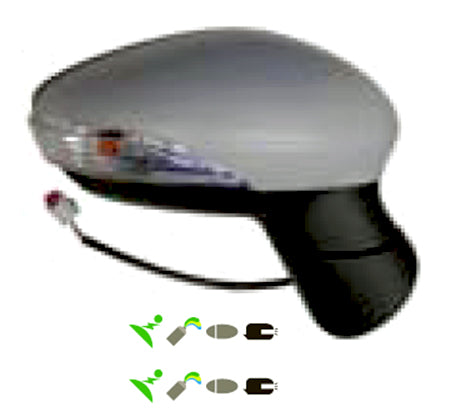 מראה צד ימני null לפורד FIESTA 2009-2012