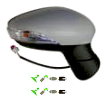 טען תמונה למציג הגלריה, מראה צד ימני null לפורד FIESTA 2009-2012