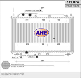 מצנן להונדה CIVIC 2003-2026