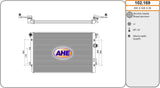מצנן לפולקסווגן TIGUAN / סיאט ALHAMBRA 2008-2026