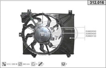 Load image into Gallery viewer, מאוורר ליונדאי I10 1990-2013