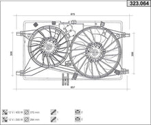 Load image into Gallery viewer, מאוורר לרנו MASTER 2010-2026
