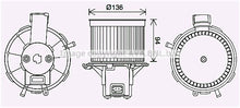 Load image into Gallery viewer, מפוח מזגן DENSO לפיאט PANDA / פיאט CINQUECENTO 2005-2013