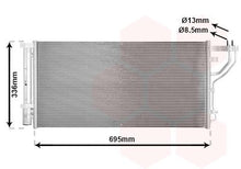 טען תמונה למציג הגלריה, מעבה מזגן HANON לקיה OPTIMA 2016-2026