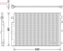 טען תמונה למציג הגלריה, מעבה מזגן DENSO לרנו FLUENCE 2012-2026