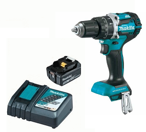 מברגה / מקדחה רוטטת 18V Makita BL XPH12 / DHP484 DHP484P1 / XPH12P1 