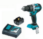 מברגה / מקדחה רוטטת 18V Makita BL XPH12 / DHP484 DHP484P1 / XPH12P1 