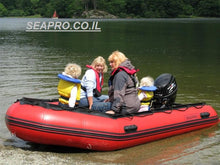 טען תמונה למציג הגלריה, SEAPRO סירה גומי מקצועית רצפת אלומיניום קשיחה אורך 3.8 מטר תקן CE