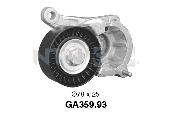 מותח רצועה SNR לסיטרואן XSARA / סיטרואן C4 2002-2007
