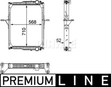 טען תמונה למציג הגלריה, רדיאטור FL /VOLVOמידלום DXI מ*2006    PR CR 822 000S