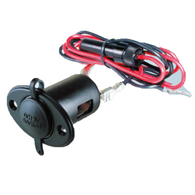 שקע מצת +חוט 12V