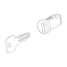 טען תמונה למציג הגלריה, מנעול/מפתח THULE — מנעול + מפתח