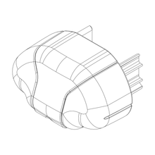טען תמונה למציג הגלריה, חלק חילוף THULE — פקק קצה מוט גגון אלומיניום 8XX