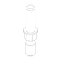 חלק חילוף THULE — tigthning screw M16 100mm