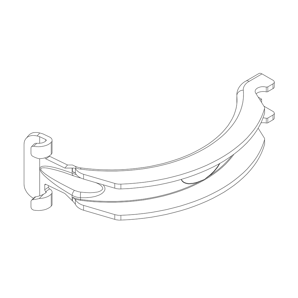 חלק חילוף THULE — קשת חביקת מנשא 530/532/561/591