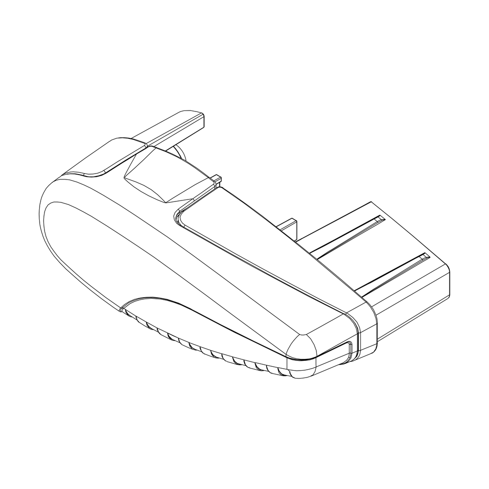 חלק חילוף THULE — פקק שמאל לקצה מוט גגון Wing bar