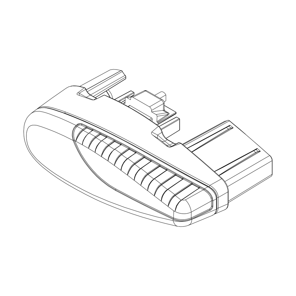 חלק חילוף THULE — פקק ימין לקצה מוט גגון Wing bar