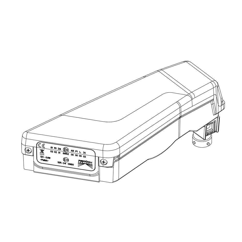 חלק חילוף THULE — פנס שלם צד ימין 931