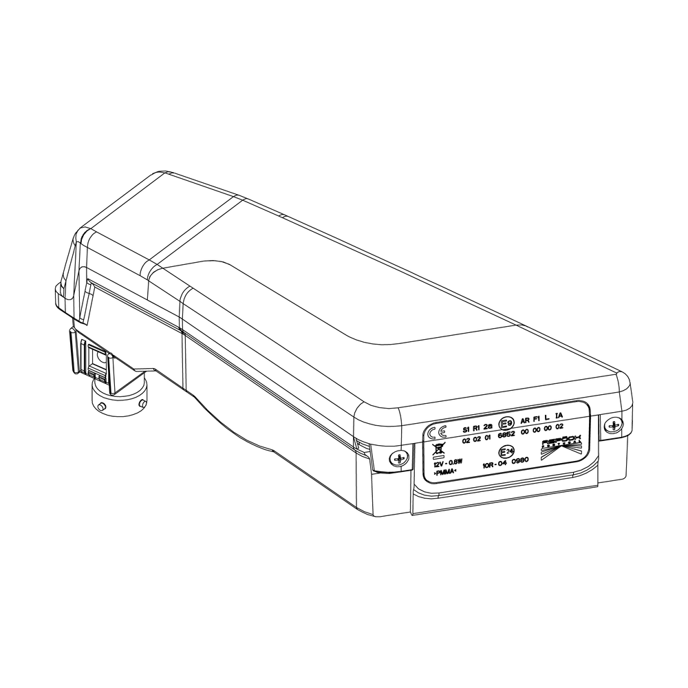 חלק חילוף THULE — פנס שלם צד שמאל 932