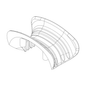 חלק חילוף THULE — Bike Cradle Pad