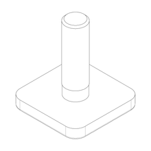 Load image into Gallery viewer, חלק חילוף THULE — T-track bolt M6
