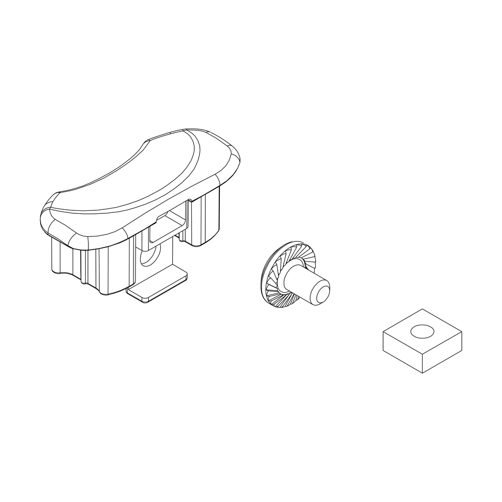 חלק חילוף THULE — Wheeltube end cap VeloCom